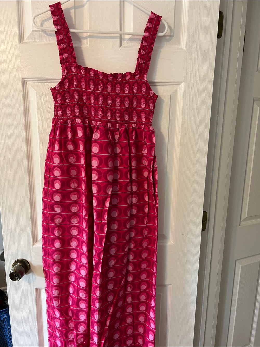 *FINAL OFFER* Zara Hot Pink Smocked Maxi Dress